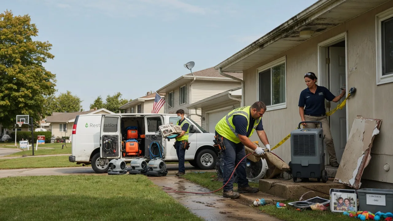 Water Damage Restoration in Tuscola, IL near me